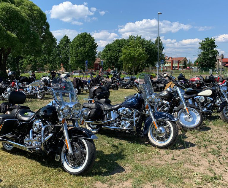 Beskuren bild motorcyklar Charity Run 27 juni 2020 Distrikt G
