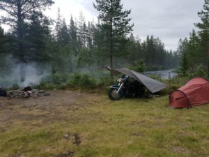 Tältplats bild 2 fiskeresa 20200713 Distrikt F