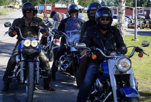 Motorcyklister Internationella träffen i Mora 2019
