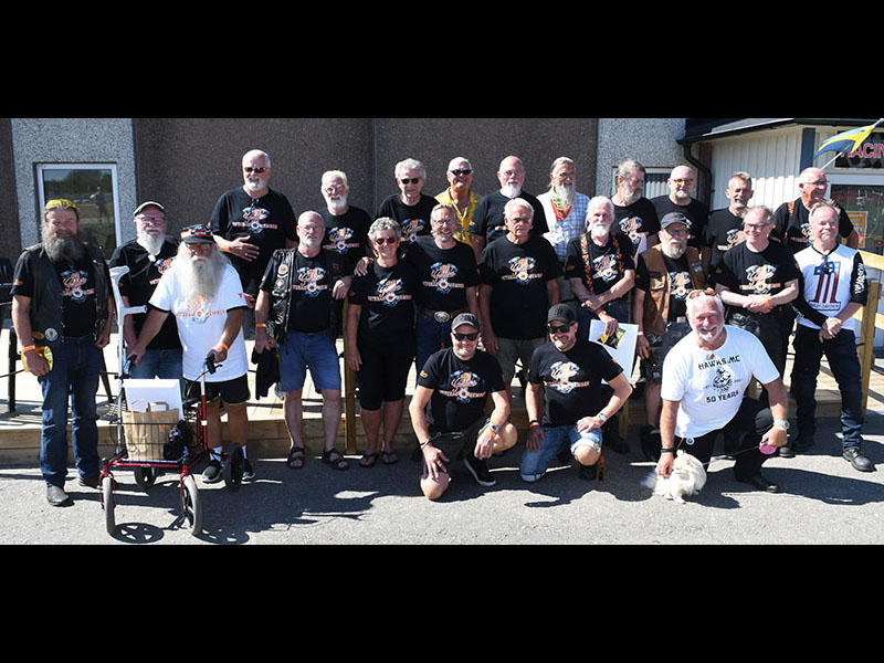 Veteranlunch Internationella träffen i Falkenberg 2022