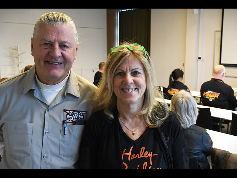 Banner Nils Andersson och Anette Ekstrand, nya revisorer