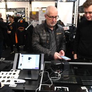 Niklas och Bengt Lundén, MC-mässa 2024